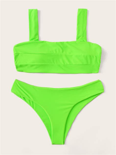 View Neon Green Bikini Pics Mix And Match Bikini