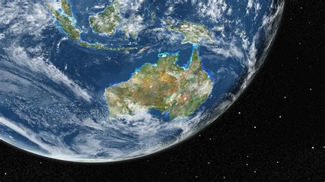 True Colour Image Of Earth From Landsat Satellites Peapix