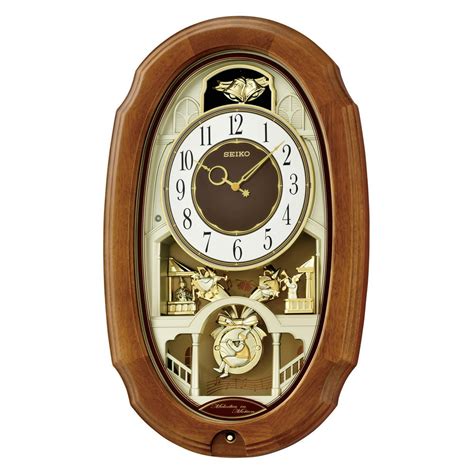 Seiko Town Square Melodies In Motion Wall Clock 11 In Wide Walmart