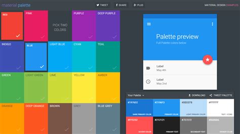 Material Design Color Palettes For Adobe Xd Free Psd Vrogue Co