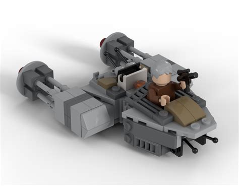 Submitted 3 years ago by nikhkin. LEGO MOC-34949 Y-Wing Micro Fighter (Millennium Falcon alt ...