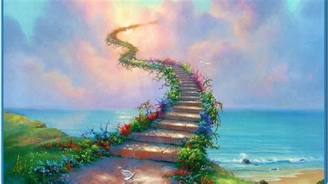 Free Download Stairway To Heaven Screensaver Download 1047x791 For