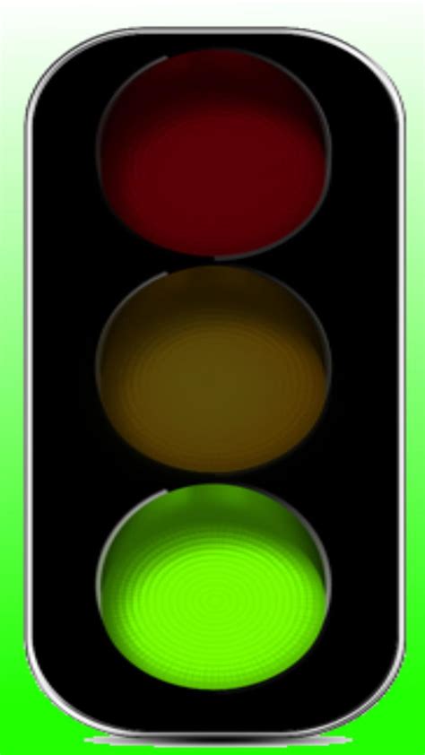 Green Traffic Light The Symbol Of Go And Safety On The Road