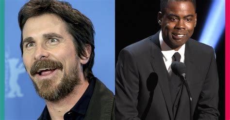 chris rock was asked to stop talking to christian bale when filming together