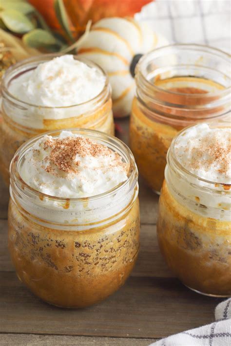 Pumpkin Pie In A Jar Mini Desserts Recipe Not Quite Susie Homemaker
