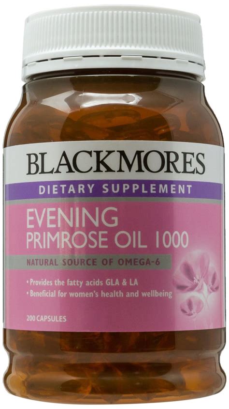 Nature's way evening primrose cold pressed. Blackmores Evening Primrose Oil 1000mg 200caps; -- You can ...