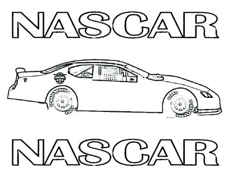 Nascar Coloring Pages To Print at GetDrawings | Free download
