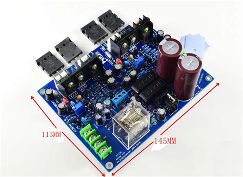 LJM MX100 A1943 TTC5200 Dual Channel Integrated Amplifier Board W