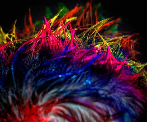 We love hair gel because it's such a versatile product. Glow In The Dark UV Hair Gel Mascara » COOL SH*T i BUY