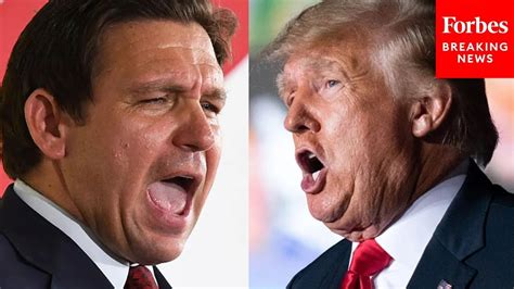 Ron DeSantis Accuses Trump Of Politicizing The Military During His Administration YouTube