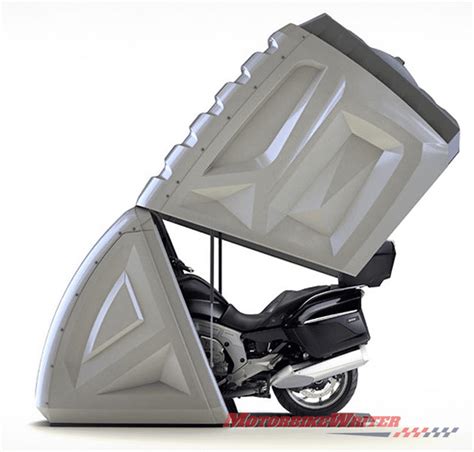 Bikebox 24 Prevents Motorcycle Theft Webbikeworld