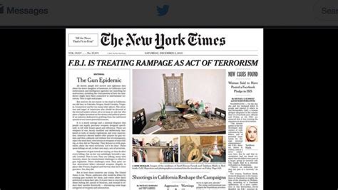 New York Times Puts Gun Debate Editorial On Page One