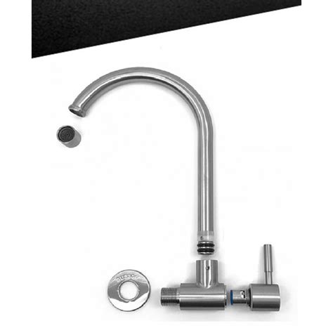 Hk518 304 Stainless Steel Swivel Kitchen Basin Sink Faucet Water Tap