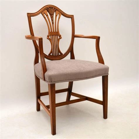 Kittinger mahogany shield back chairs (6) $ 2,200.00 $ 1,400.00. Set of Ten Antique Mahogany Shield Back Dining Chairs at ...