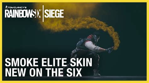 Rainbow Six Siege Smoke Elite Set New On The Six Youtube