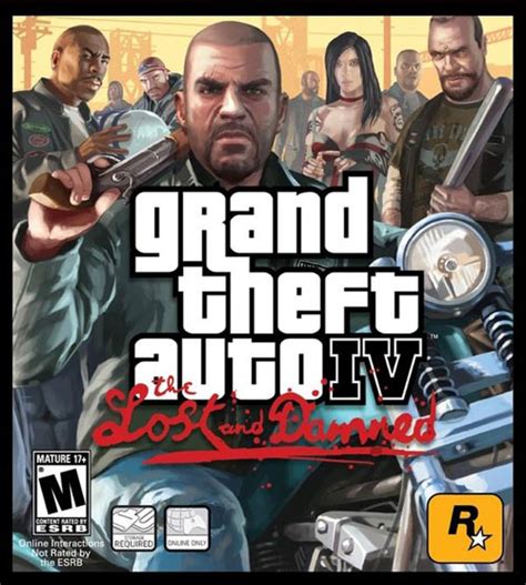 Grand Theft Auto Iv The Lost And Damned Game Cover Grand Theft Auto