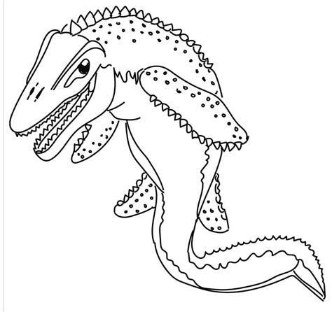 Dinosaurs Mosasaur Coloring Pages Coloring Pages The Best Porn Website