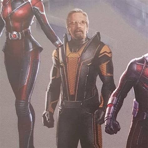 Original Hank Pym Yellow Jacket Suit Concept Art Avengers Avengers4