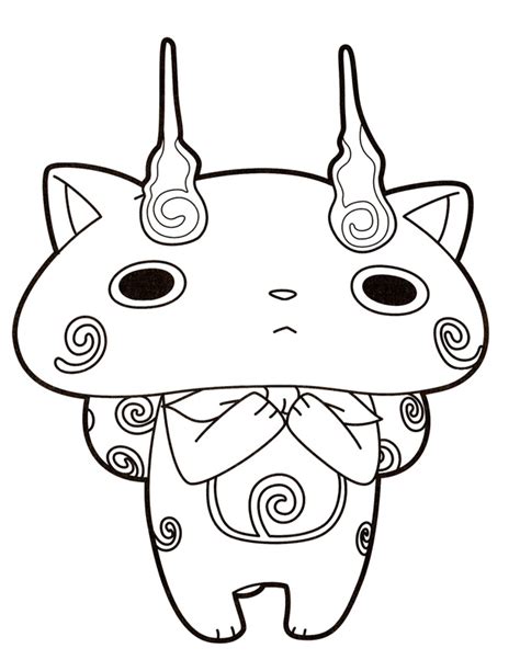 Coloriage Yo Kai A Imprimer Impressionnant Images Komasan Est Un