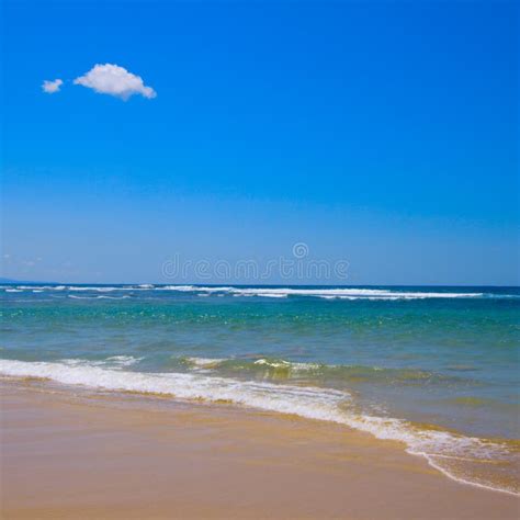 Peaceful Beach Scene Stock Image Image Of Scenics Resort 5915663