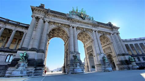 Triumphal Arch Brussels Free Stock Photo Public Domain Pictures