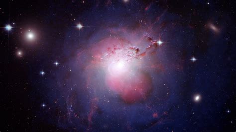 Wallpaper Behemoth Galaxy Ngc 1275 Perseus A Hubble