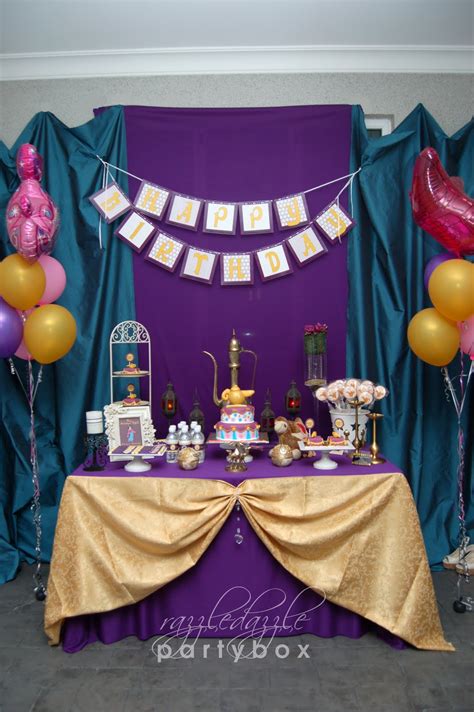 There are 633 aladdin decorations for sale on etsy, and. Razzle Dazzle Party Box: Theme Birthday Party: Moroccan ...