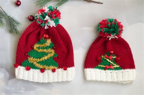 Crochet Ugly Christmas Hat Crochet Pattern