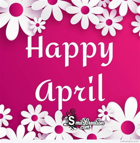 Happy April