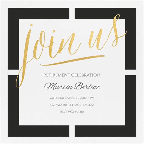If you are to keep everything very simple yet special, then it is your best option. 30 Free Retirement Party Invitation Templates for Word in ...