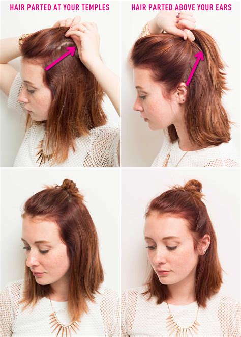 Its versatility means you can wear the hairstyle with or without a veil. Half Bun Hairstyles - How to Do a Half Bun Tutorials and Tips