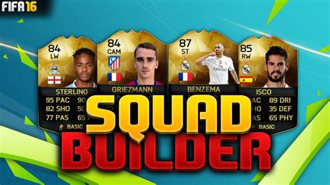 Fifa 17 team of the week 31 predictions: FIFA 16 Squad Builder - SO MANY CHEAP INFORMS! w/ IF ...