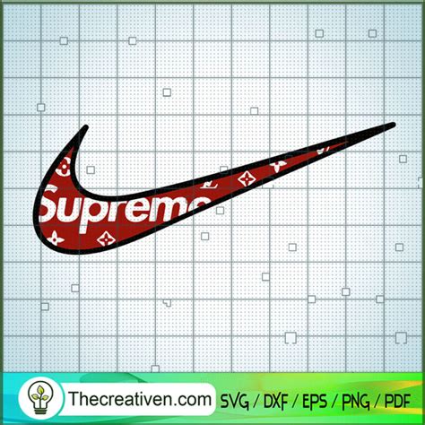 Nike X Supreme Svg Supreme Svg Nike Logo Svg Premium And Original Svg