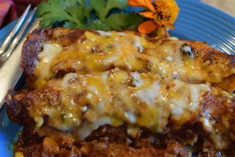 Shredded Chicken Enchiladas With Red Sauce Lindysez Recipes