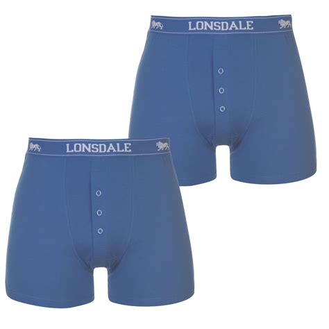 Lonsdale Mens Boxers 2 Pack Bobs Stores