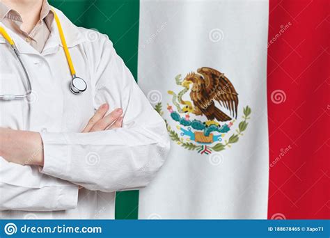 Maybe you would like to learn more about one of these? United Mexican States Healthcare Concept With Doctor On Flag Background. Medical Insurance, Work ...