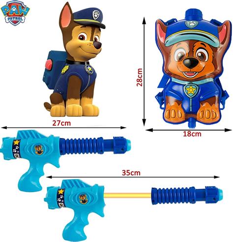 Paw Patrol Water Blaster With Chase Backpack — Joguines I Bicis Gaspar