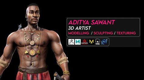 3d Character Modelling Demo Reel 2021 Aaa Gaming Aditya Sawant