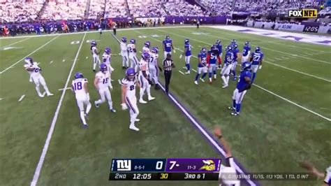 new york giants vs minnesota vikings full highlights 2nd qtr nfl week 16 2022 video