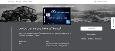 10,000 membership rewards® points after you charge $1,000 in purchases on the card within the first three months of card membership.† a $500 certificate each year you charge $5,000 in purchases, good toward the future purchase or lease of a. Mercedes-Benz Amex Card review May 2020 | finder.com