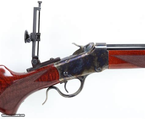 Uberti Winchester Model 1885 Low Wall Single Shot Rifle 357 Magnum