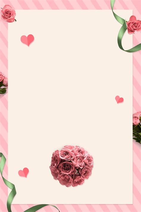 Invitation card background greeting vectors (368,323). Pink Romantic Wedding Invitation Card, Wedding Invitation ...