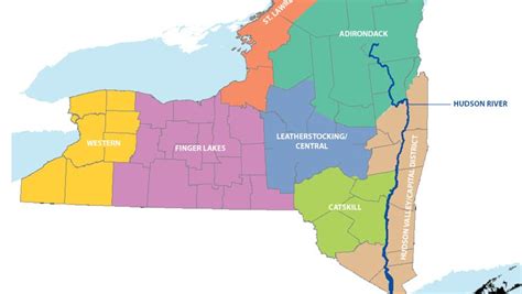 Map Of Upstate New York Map Of The United States