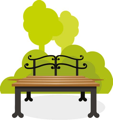 Bench In Park Clipart Free Download Transparent Png Creazilla