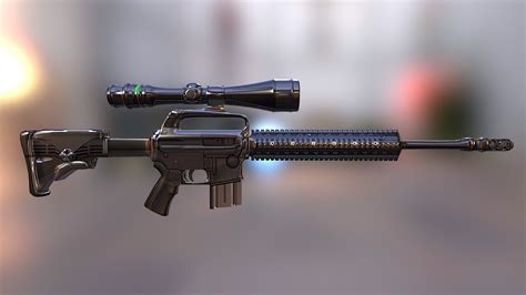 M16 Sniper 3d Model By Engwind 0f4075a Sketchfab