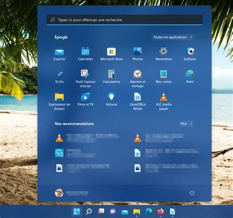 Windows 11 Supprimer Une Application Du Menu Démarrer Le Crabe Info