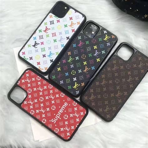 Fits very nice on the iphone 7plus. Supreme x Louis Vuitton Style Leather Designer iPhone Case ...