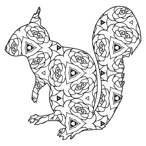 Calm species from a farm, like horse, donkey, dog, goat, cow, and pigs. 30 Free Coloring Pages /// A Geometric Animal Coloring Book Just for You - The Cottage Market