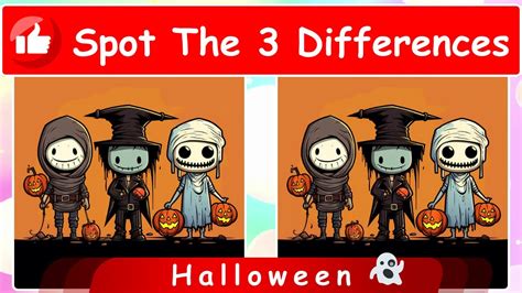 Halloween Spot The Difference 5 Spooky Halloween Puzzles You Wont