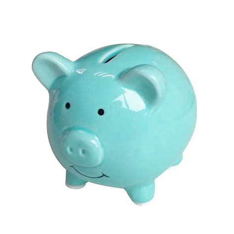 Best Piggy Banks For Kids Ceramic Material Cute Pig For Decoration